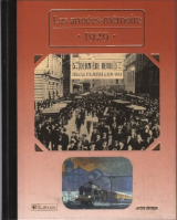 Couverture de  Les années mémoire 1929