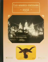 Couverture de  Les années mémoire 1931