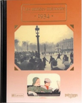 Couverture de  Les années mémoire 1934