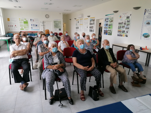 Members of the AECBA present at the meeting