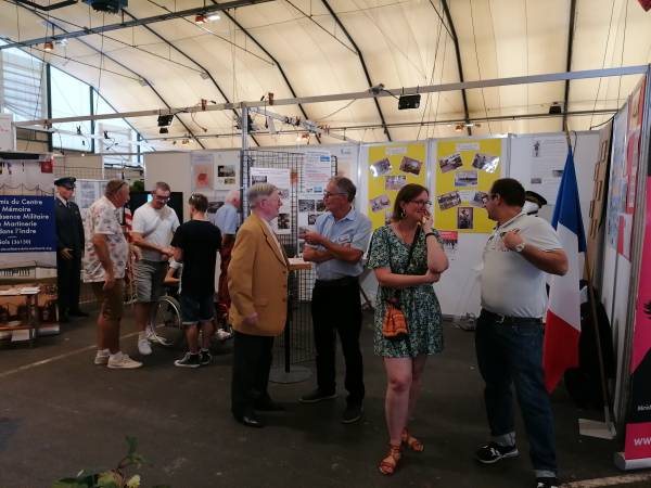 Busy volunteers